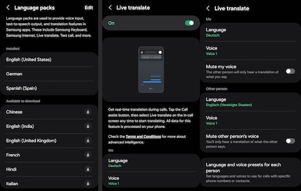 In 13 languages so far, you can talk via a live translator on your smartphone.