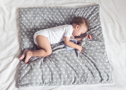 It’s not just children who like sleeping in the foetal position – a lot of adults do it too.