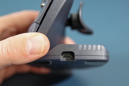 Understandable given the age of the mouse, but no longer up to date: Micro USB.