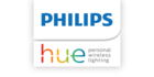 Logo van het merk Philips Hue