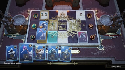 Le jeu de cartes Le Sang de la Reine a l'air simple, mais il est très complexe.