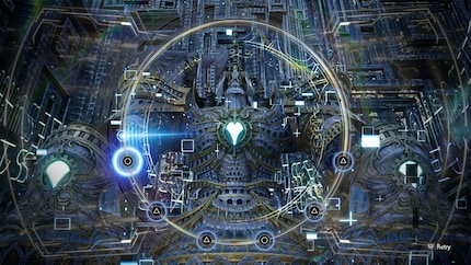 You weaken the Esper at certain locations. You then have to correctly enter a button sequence in a mini-game.