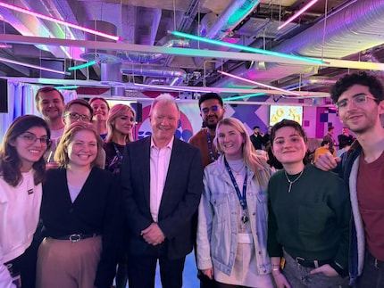 Noch-Playstation-CEO Jim Ryan vor wenigen Tagen bei den ahnungslosen London Studios.
