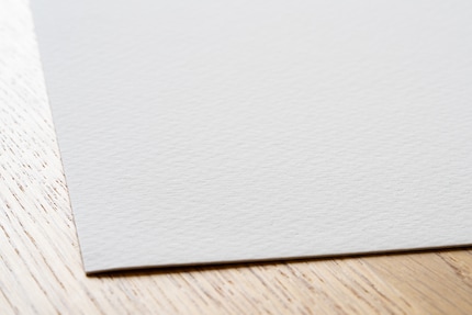 Zu aufdringlich, zu regelmässig: Die Textur des Epson Fine Art Cotton Textured Bright gefällt mir nicht.