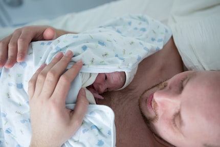 Er zijn mannen die zich zodanig inleven in hun zwangere partner dat ze haar ongemak imiteren.