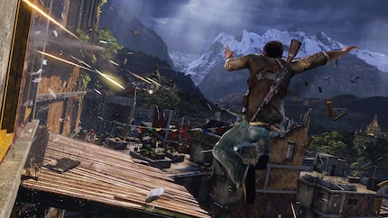 «Uncharted 2» schittert met gescripte actie die visueel perfect in scène is gezet.