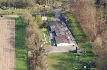 Location, location, location: positioned on the edge of a wood, the Service Dog Centre doesn’t generate any noise complaints – and there’s plenty of space for training sessions and walks.