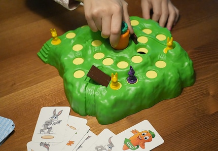 Your road to the carrot is rocky. Or more accurately, full of holes and nasty obstacles.