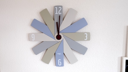 La Clock in the Box de TFA a fière allure sur mon mur.