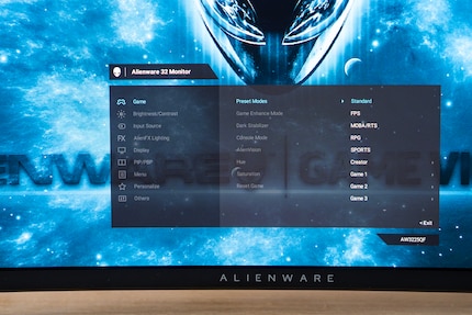 Alienware should rework its OSD, it seems antiquated and restrictive.