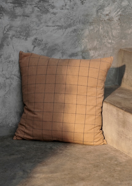 Not a hint of maths: a chequered pattern on fabric instead of paper shakes things up.