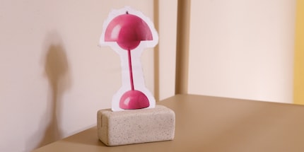«Flowerpot VP1» by &Tradition is intended to represent an abstract flower bud.
