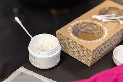 Swiss Silk fabrique des cosmétiques à partir de la séricine contenue dans les protéines de soie.