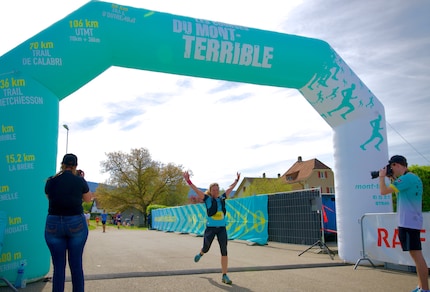 That was fun! If I’m in a good mood when I cross the finish line, the race was a success.