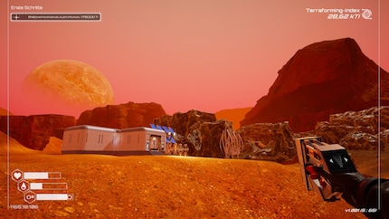 I build my base using cuboid-shaped containers.