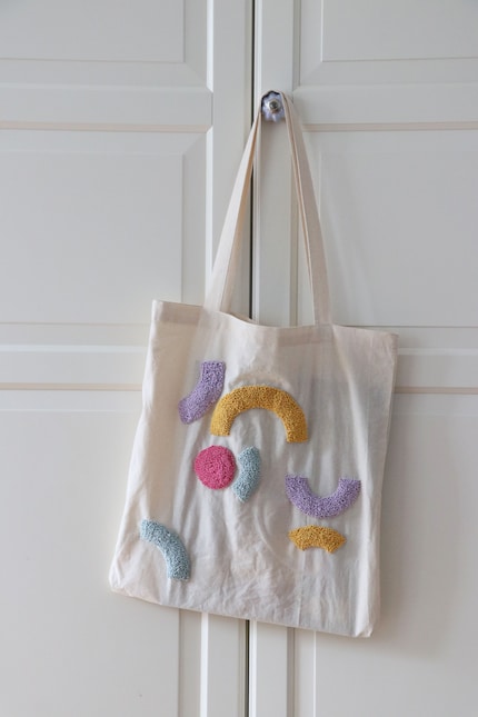 Positively surprised: I really like my finished bag.