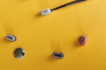 An eye-catcher: the Berninox toothbrush is perfect for anyone who likes minimalist design.