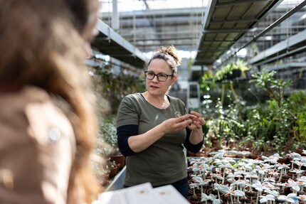Regula Kieser-Gautschi heeft iets te zeggen over elke plant. Ze heeft haar hele leven tussen de vetplanten doorgebracht.