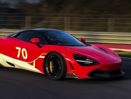 Mit der Kamera des Huawei Pura 70 Ultra sollst du sogar Sportwagen in Aktion ablichten können – bis 300km/h.