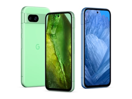 Le Google Pixel 8a est disponible en Aloe et Bay - c'est-à-dire en vert et en bleu.
