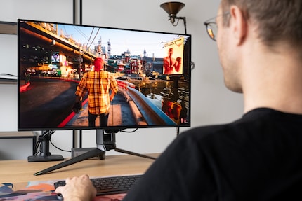The Asus PG32UCDM offers top image quality, especially in games.
