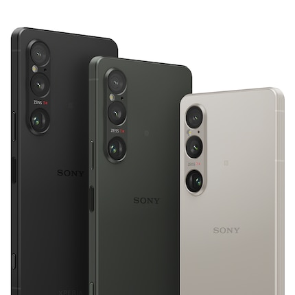 Le Sony Xperia 1 VI est disponible en trois couleurs.