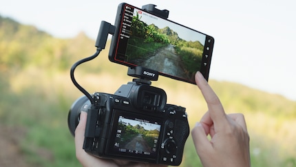 Vous pouvez utiliser le Xperia 1 VI comme second écran pour votre appareil photo Sony.