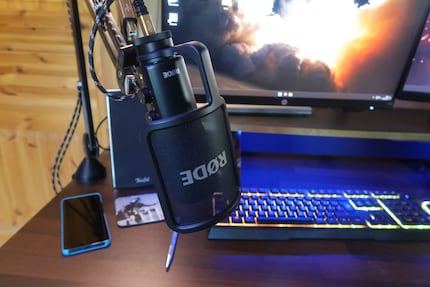 Das Rode-Mikro nutze ich seit rund dreieinhalb Jahren fürs Streamen.
