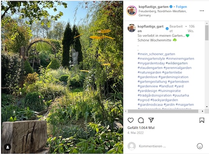Anders dan de siertuin is het motto: ...