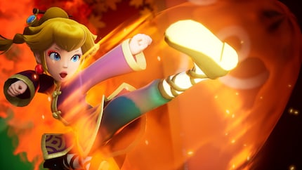 La princesse Peach peut désormais se sauver elle-même. J’aimerais que cette tendance soit reprise dans « Mario Kart ».