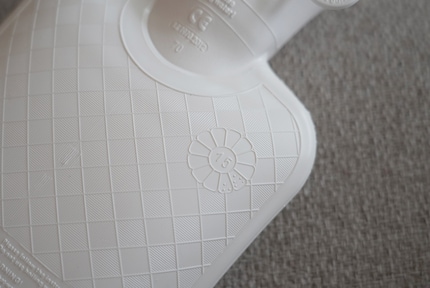 Recorded to the week: my hot water bottle saw the light of day in the third week of February 2015.