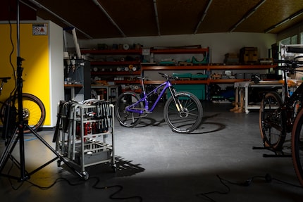 In dieser Produktionshalle entstehen die Bikes.