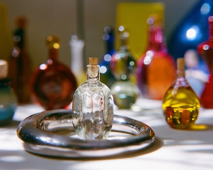 The packaging design is reminiscent of the inventory of an upscale witch’s kitchen.