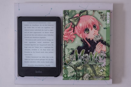 In plaats van een fysieke paperback heb ik tot 12.000 digitale boeken bij me met de Kobo Clara Colour.