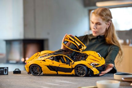 You can play with the McLaren, but it's more for display.