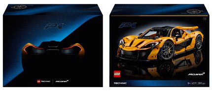 The packaging looks classy but simple. On the left is the view from the front and on the right from the back.
