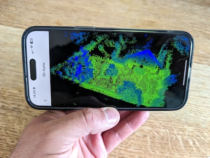 Dit is hoe de robotgrasmaaier de wereld ziet dankzij lidar-ogen.