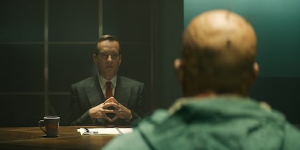 Mr Paradox is played brilliantly by Succession star Matthew Macfadyen.