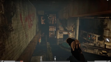 Die Themse ist meine erste Härteprüfung in «Fallout: London», die ich nur knapp bestehe.