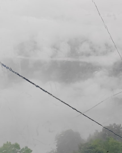  ... Brouillard et pluie le samedi matin.