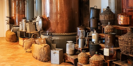 La fabrication des parfums à l’époque...