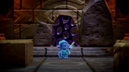 Zelda peut se battre avec une épée magique pour une courte durée.