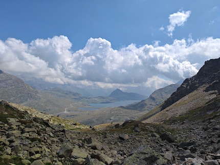Met berglandschappen zoals hier in Graubünden vind ik het resultaat erg mooi.