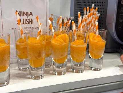 Der exotische Fruch-Slush hatte die perfekte Konsistenz wie bei den grossen Profi-Maschinen aus der Gastronomie.