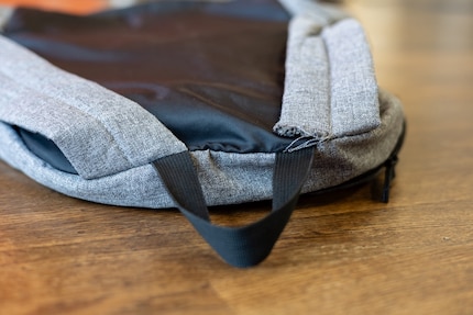 Mein Bag hat schon bessere Tage gesehen. Trotzdem nutze ich ihn täglich.