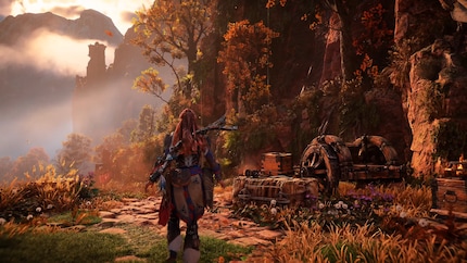 Horizon: Forbidden West on the PS5 Pro.