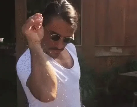 Er is iets meer zout dan Salt Bae nodig in het zwembad.