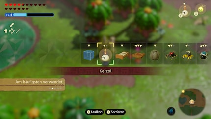 Le menu de sélection est perfectible.