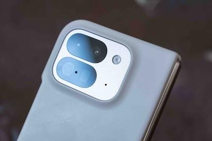 Ik ben blij met de camerafuncties van de Foldable.
