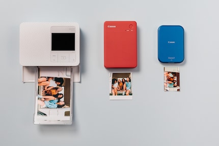 Er zijn drie modellen compacte miniprinters van Canon.